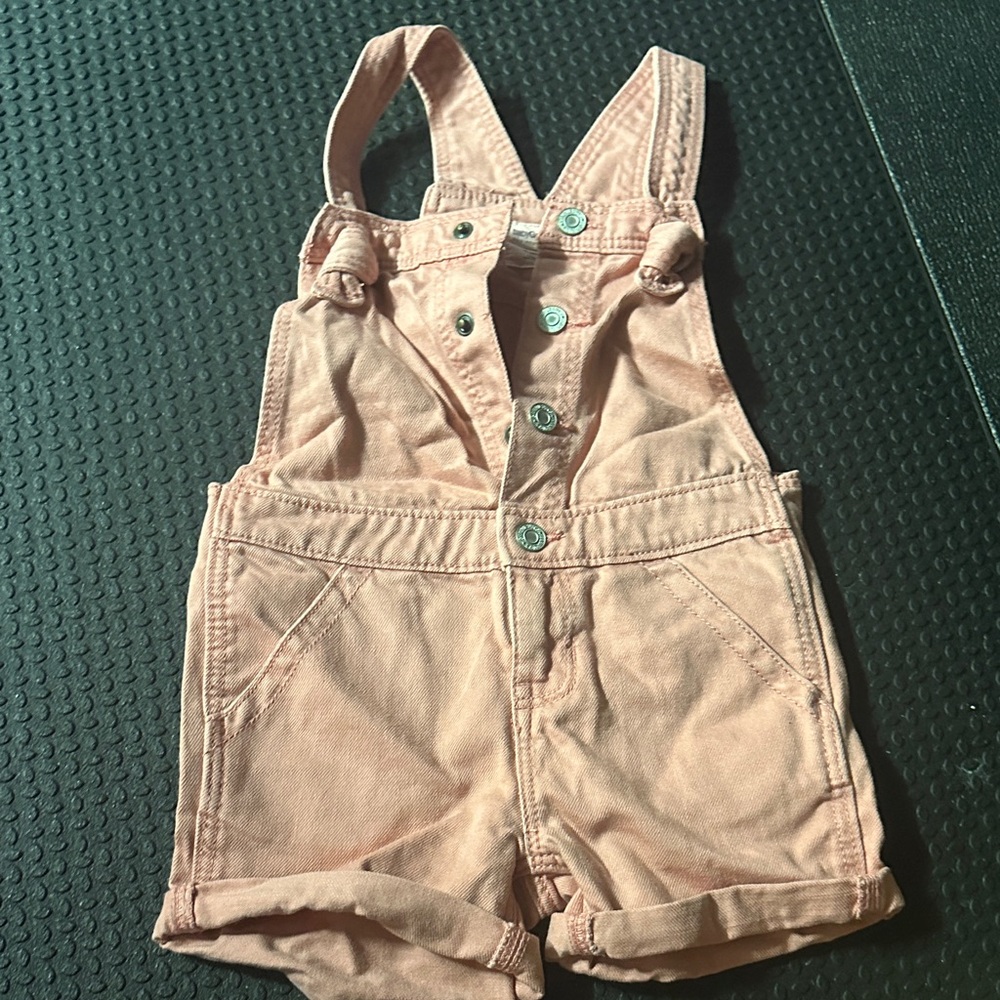 GAP Light Pink Kids Overalls